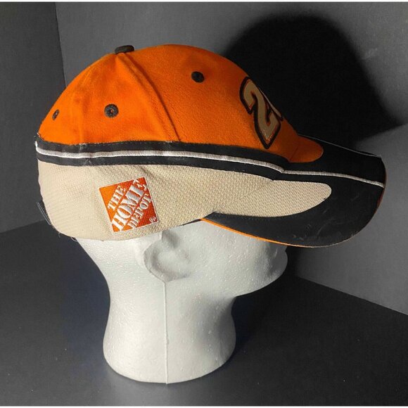 #20 Tony Stewart Home Depot Racing Cap Hat Orange NASCAR Snapback - Picture 5 of 7